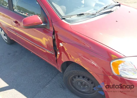 2008 Chevrolet Aveo Ls z USA, uszkodzony, nr VIN KL1TD56608B200314